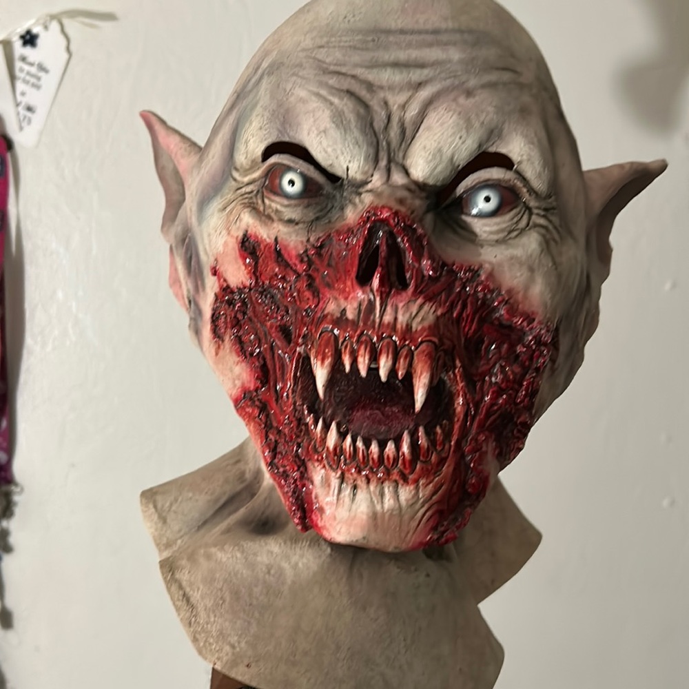 Crazy demon Halloween mask